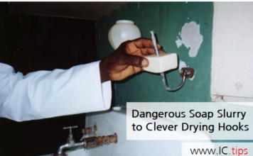 Dangerous Soap Slurry to Clever Drying Hooks