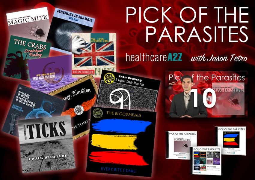 A selection of the educational and promotional resources from Pick of the Parasites