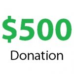 $500 Donation