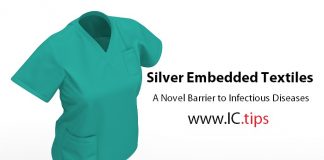 Silver Embedded Textiles: A Novel Barrier to Infectious Diseases