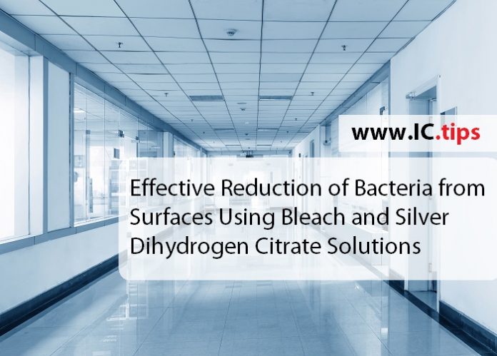 Effective Reduction of Bacteria from Surfaces