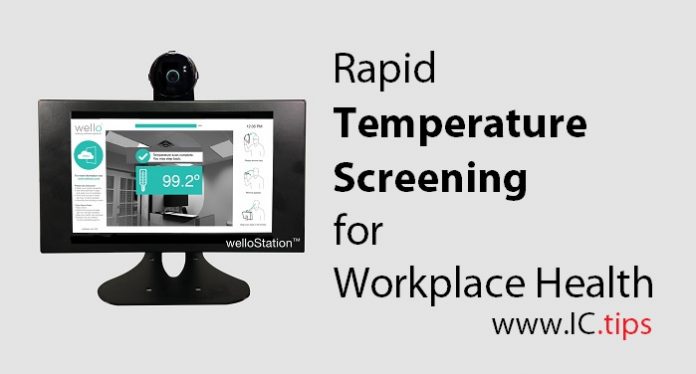 Rapid Temperature Screening for Workplace Health