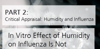 In Vitro Effect of Humidity on Influenza Is Not Universal