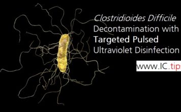 Clostridioides Difficile Decontamination with Targeted Pulsed Ultraviolet Disinfection