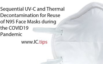 Sequential UV-C and Thermal Decontamination for Reuse of N95 Face Masks during the COVID19 Pandemic