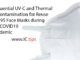 Sequential UV-C and Thermal Decontamination for Reuse of N95 Face Masks during the COVID19 Pandemic