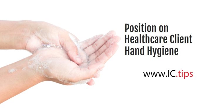 Position on Healthcare Client Hand Hygiene