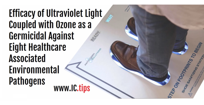 Efficacy of Ultraviolet Light Coupled With Ozone