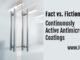 Fact vs. Fiction Continuously Active Antimicrobial Coatings