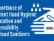 Importance of Patient Hand Hygiene Education and Accessibility of Hand Sanitizers