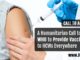 A Humanitarian Call to WHO to Provide Vaccines to HCWs Everywhere