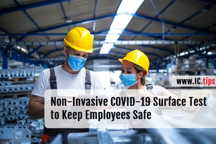 Non-Invasive COVID-19 Surface Test to Keep Employees Safe