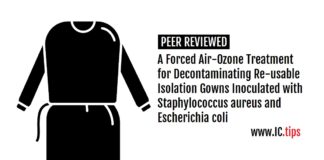 A Forced Air-Ozone Treatment for Decontaminating Re-usable Isolation Gowns