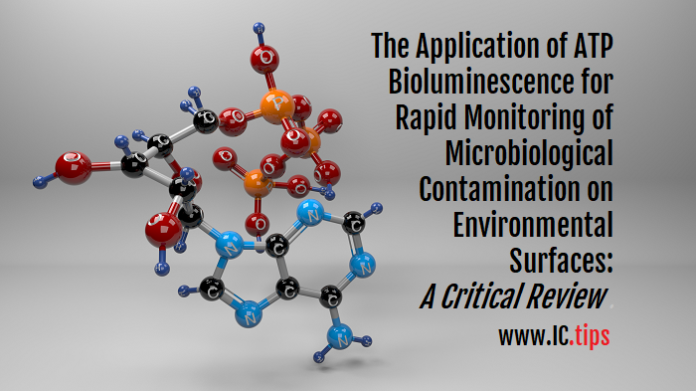 The Application of ATP Bioluminescence for Rapid Monitoring of Microbiological Contamination on Environmental Surfaces A Critical Review