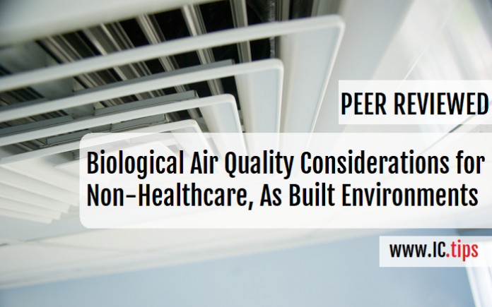 Biological Air Quality Considerations for Non-Healthcare, As Built Environments