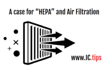 A case for HEPA and Air Filtration