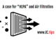 A case for HEPA and Air Filtration