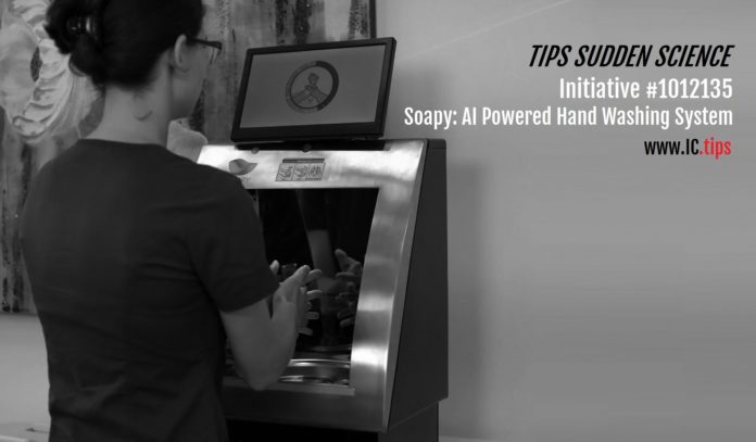 TIPS Sudden Science Initiative #1012135 - Soapy AI Powered Hand Washing System