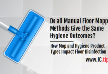 Do all Manual Floor Mopping Methods Give the Same Hygiene Outcomes?