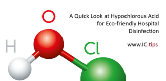 A Quick Look at Hypochlorous Acid for Eco-friendly Hospital Disinfection